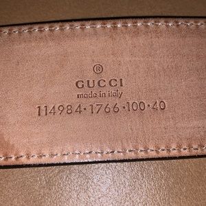 Gucci | Accessories | Gucci Belt Greenred Web Stripe And Leather | Poshmark